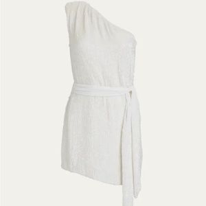 Retrofete Ella One-Shoulder Sequined Dress - NEVER WORN!